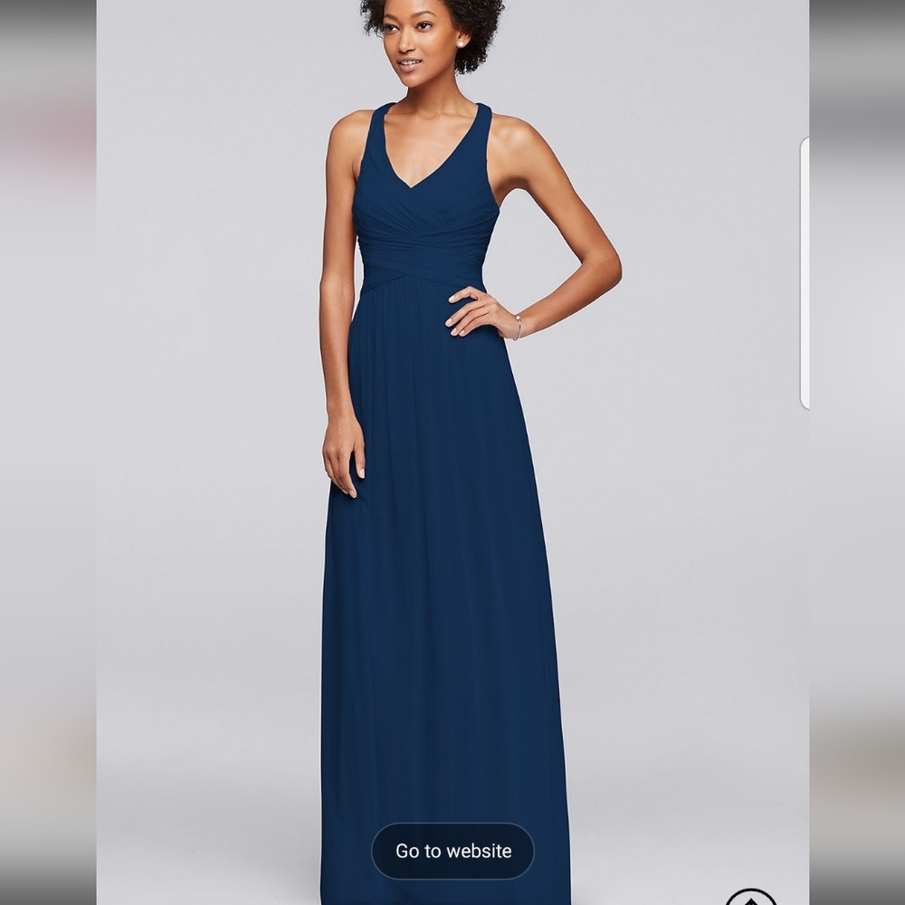 David's bridal marine dress